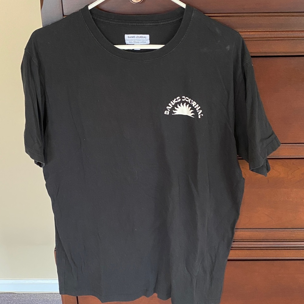 Banks Journal Black Short Sleeve Tee